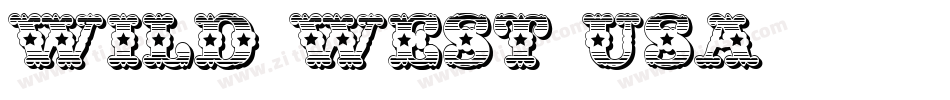 Wild West USA字体转换